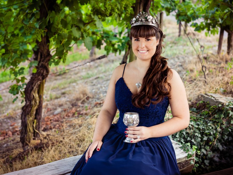 Stadtweinkönigin Sarah-Paloma I. aus Traben-Trarbach