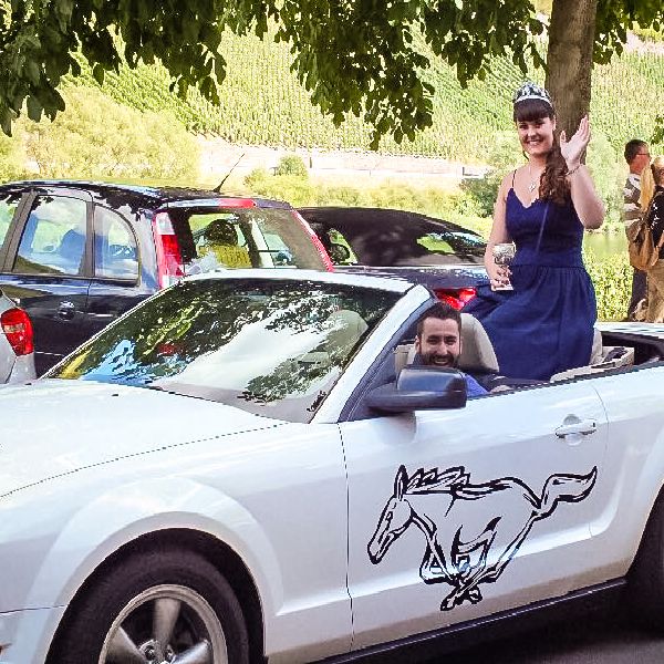 Stadtweinkönigin Sarah-Paloma I. aus Traben-Trarbach