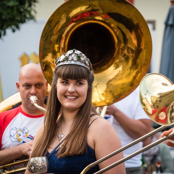 Stadtweinkönigin Sarah-Paloma I. aus Traben-Trarbach