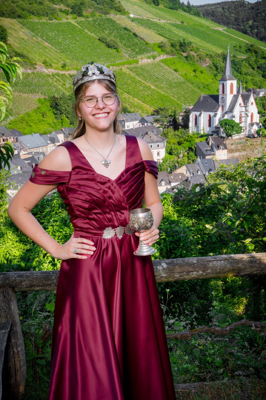 Stadtweinkönigin Luna I. aus Traben-Trarbach